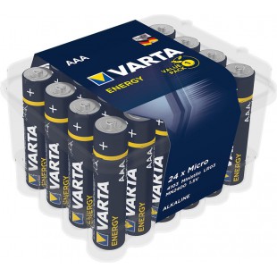 Lot de 12 - 24 pcs. Varta Energy LR03/AAA (Micro) (4103)