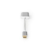 Adaptateur USB | USB 3.2 Gen 1 | USB Type-C™ Mâle | DisplayPort femelle | 5 Gbps | 0.20 m | Rond | Plaqué or | Nylon / Tressé | 