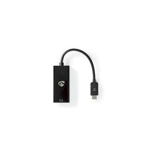 Adaptateur USB | USB 3.2 Gen 1 | USB Type-C™ Mâle | Mini DisplayPort | 0.20 m | Rond | Plaqué nickel | PVC | Noir | Sac en plast