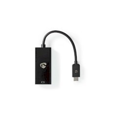 Adaptateur USB | USB 3.2 Gen 1 | USB Type-C™ Mâle | Mini DisplayPort | 0.20 m | Rond | Plaqué nickel | PVC | Noir | Sac en plast