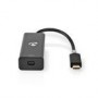 Adaptateur USB | USB 3.2 Gen 1 | USB Type-C™ Mâle | Mini DisplayPort | 0.20 m | Rond | Plaqué or | PVC | Anthracite | Boite avec