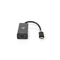 Adaptateur USB | USB 3.2 Gen 1 | USB Type-C™ Mâle | Mini DisplayPort | 0.20 m | Rond | Plaqué or | PVC | Anthracite | Boite avec