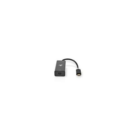 Adaptateur USB | USB 3.2 Gen 1 | USB Type-C™ Mâle | Mini DisplayPort | 0.20 m | Rond | Plaqué or | PVC | Anthracite | Boite avec