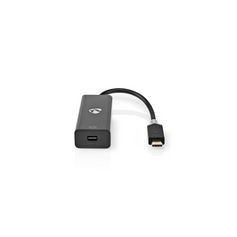 Adaptateur USB | USB 3.2 Gen 1 | USB Type-C™ Mâle | Mini DisplayPort | 0.20 m | Rond | Plaqué or | PVC | Anthracite | Boite avec