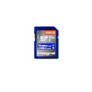 High Speed SDHC/XC V30 UHS-I U3 256GB SD memory card