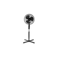 Support de ventilateur | Diamètre: 400 mm | 3 Vitesses | Oscillation | 45 W | Hauteur réglable | Noir
