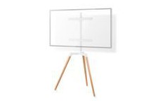 Support TV sur Pied | 50 - 65 " | 35 kg | Scandinavian Design | Rotatif | Sangle anti-bascule | Verrouillage par pression | Acie