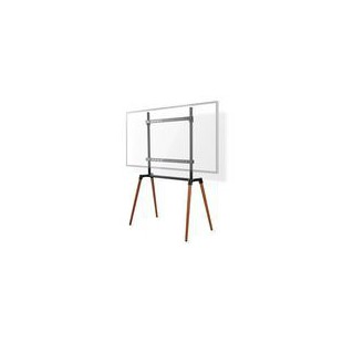 Support TV sur Pied | 60 - 75 " | 40 kg | Scandinavian Design | Sangle anti-bascule | Verrouillage par pression | Acier / Alumin