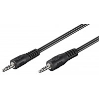 Câble de connexion audio AUX  3,5 mm stéréo  Câble plat 1.5 m