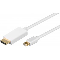 Câble adaptateur Mini DisplayPort/HDMI™ 1.2, Doré 1 m
