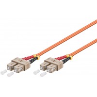 Câble à fibres optiques, Multimode (OM2) Orange 1 m
