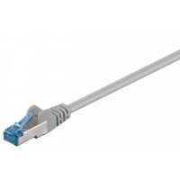 CAT 6A Câble de liaison, S/FTP (PiMF), Gris 0.25 m