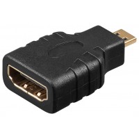 Adaptateur HDMI™, Doré 1 dans le sac en plastique