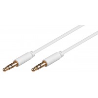 Câble connecteur jack 3,5 mm, Doré 1 m