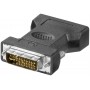 Adaptateur DVI/VGA analogique, Doré Connecteur DVI-I Dual-Link (24+5 broches)