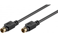 Câble de connexion S-Video  blindé séparément 1 m
