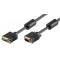 Rallonge de moniteur Full HD SVGA, Doré 2 m