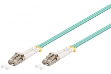 Câble à fibres optiques, Multimode (OM3) Aqua 7.5 m
