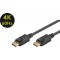 Câble de connexion DisplayPort 1.2 2 m