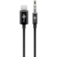 Câble de connexion audio Apple Lightning (3,5 mm) 1 m noir 1 m