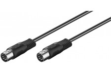Câble de connexion audio DIN  blindé 1.5 m