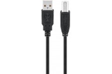 Câble Hi-Speed USB 2.0, Noir 1.8 m
