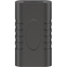 Adaptateur USB-C™ vers USB-C™, noir 
