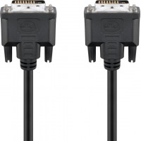 Câble DVI-D Full HD Dual Link, Nickel 5 m