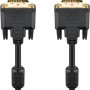 Câble DVI-D Full HD Dual Link, Doré 1.8 m