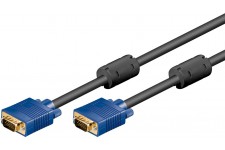 Câble de moniteur Full HD SVGA, Doré 10 m