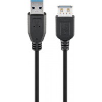 Câble de rallonge SuperSpeed USB 3.0, Noir 3 m