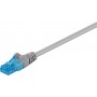 CAT 6A Câble de liaison, U/UTP, Gris 0.5 m