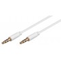 Câble connecteur jack 3,5 mm, Doré 1.5 m