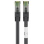 Câble patch RJ45 (CAT 6A, 500 MHz) avec câble brut CAT 8.1 S/FTP, 7.5 m