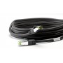 Câble patch RJ45 (CAT 6A, 500 MHz) avec câble brut CAT 8.1 S/FTP, 7.5 m