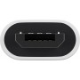 Micro-USB/USB-C™ USB OTG Hi-Speed Adapter pour connecter les câbles de chargement blanc