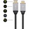 Câble adaptateur DisplayPort/HDMI™ HighSpeed 5 m