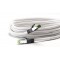 Câble patch RJ45 (CAT 6A, 500 MHz) avec câble brut CAT 8.1 S/FTP, 15 m