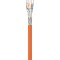 CAT 7A câble réseau, S/FTP (PiMF), Orange 500 m