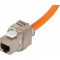 Tambour de câble réseau mobile RJ45 90 m