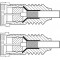Câble d’antenne SAT (type 135 dB), blindé 4 fois 1 m