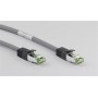 Câble patch RJ45 (CAT 6A, 500 MHz) avec câble brut CAT 8.1 S/FTP, 7.5 m