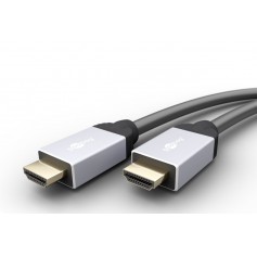 Câble de raccordement HighSpeed HDMI™ avec Ethernet (Goobay Series 2.0) 2 m