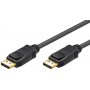 Câble de connexion DisplayPort 1.2 VESA, Doré 2 m