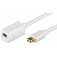 Câble de rallonge mini DisplayPort 1.2, Doré 1 m