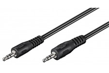 Câble de connexion audio AUX  3,5 mm stéréo  Câble plat 5 m