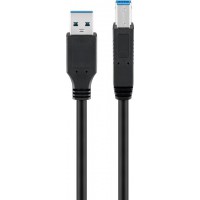 Câble SuperSpeed USB 3.0, noir 5 m