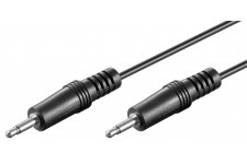 Câble de connexion audio AUX  3,5 mm mono 1.5 m
