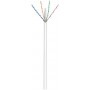 CAT 6 câble réseau, U/UTP, Blanc 100 m
