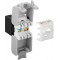 CAT 6A Keystone RJ45 jack, UTP, 500 MHz Noir